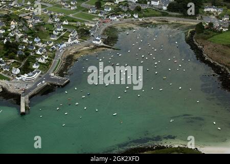 FRANCIA FINISTERE (29) PORTSALL Foto Stock