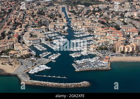 FRANCIA 83 (VAR) PORTO FREJUS Foto Stock