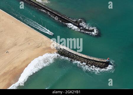 FRANCIA LANDES (40) PORTO DI CAPBRETON Foto Stock