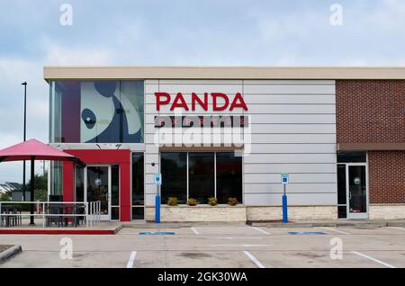 Humble, Texas USA 09-06-2019: Negozio Panda Express a Humble, Texas. La più grande catena di fast food cinese-americana degli Stati Uniti. Foto Stock