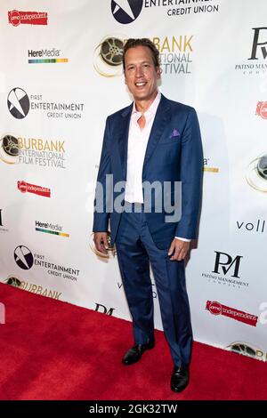 Burbank, California, USA. 12 settembre 2021. Thomas Hildreth partecipa al 13° gala annuale del Burbank International Film Festival Awards al Burbank Marriott di Burbank, CA il 12 settembre 2021 Credit: Eugene Powers/Alamy Live News Foto Stock