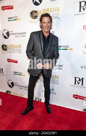 Burbank, California, USA. 12 settembre 2021. David Millbern partecipa al 13° gala annuale del Burbank International Film Festival Awards al Burbank Marriott di Burbank, CA il 12 settembre 2021 Credit: Eugene Powers/Alamy Live News Foto Stock