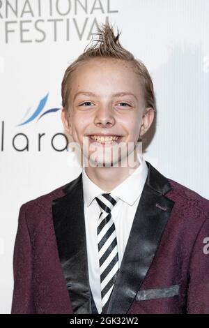 Burbank, California, USA. 12 settembre 2021. Christian Ganiere partecipa al 13° gala annuale del Burbank International Film Festival Awards al Burbank Marriott di Burbank, CA il 12 settembre 2021 Credit: Eugene Powers/Alamy Live News Foto Stock