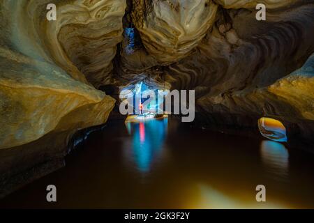 Grotta di Nizza Son tra nella provincia di Kien Giang, nel Vietnam meridionale Foto Stock