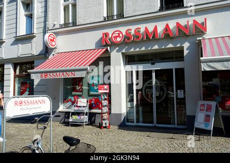 Rossmann a Spandau, Berlino Foto Stock