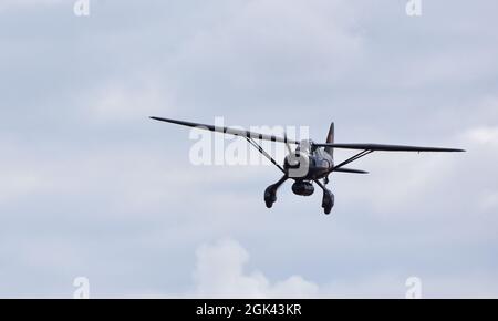 Lysander 1938 in volo. Foto Stock