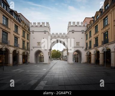 Porta Karlstor - Monaco, Baviera, Germania Foto Stock