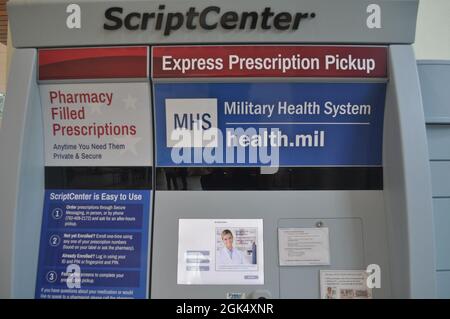 Martin Army Community Hospital svela lo scriptcenter ai beneficiari il 2 agosto 2021. Foto Stock