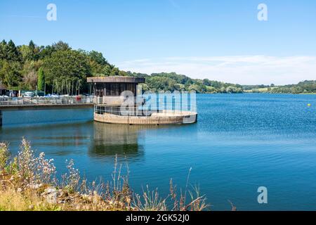 Serbatoio di Artingly che fa parte di South East Water in Sussex , Inghilterra , Regno Unito Foto Stock