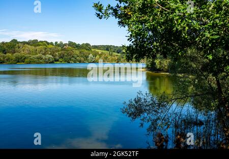 Serbatoio di Artingly che fa parte di South East Water in Sussex , Inghilterra , Regno Unito Foto Stock