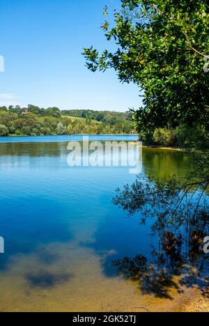 Serbatoio di Artingly che fa parte di South East Water in Sussex , Inghilterra , Regno Unito Foto Stock