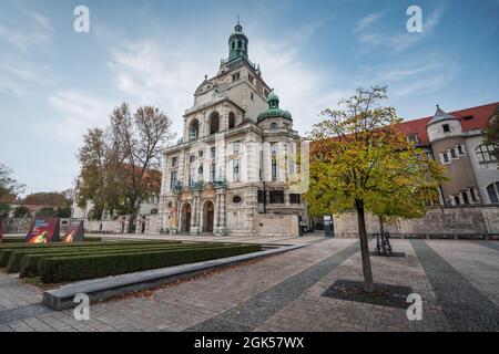 Museo Nazionale Bavarese (Bayerisches Nationalmuseum) - Monaco, Baviera, Germania Foto Stock