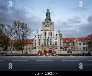 Museo Nazionale Bavarese (Bayerisches Nationalmuseum) - Monaco, Baviera, Germania Foto Stock