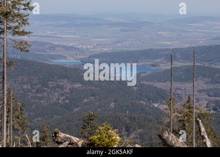 Wanderung von Zwercheck zum Grossen Osser Foto Stock