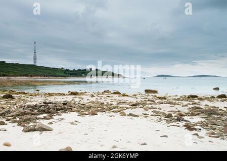 Bar Point, St Mary's, Isles of Scilly Foto Stock