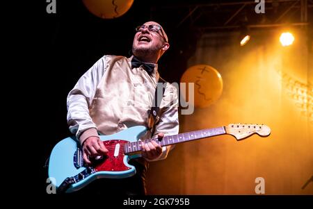 Elvana alla O2 Academy di Bournemouth, 11 settembre 2021. Foto: Charlie Raven/Alamy Foto Stock