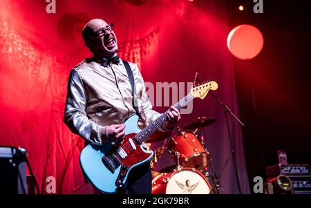 Elvana alla O2 Academy di Bournemouth, 11 settembre 2021. Foto: Charlie Raven/Alamy Foto Stock