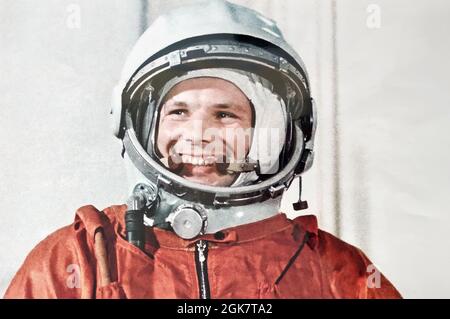 Yuri Gagarin. Foto Stock