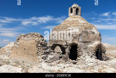 Rovine su Ark - Bukhara - Uzbekistan Foto Stock