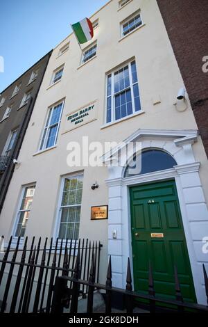 sala commemorativa di kevin barry sinn fein ard oifig parnell square west dublino, repubblica d'irlanda ex sede dei volontari irlandesi Foto Stock