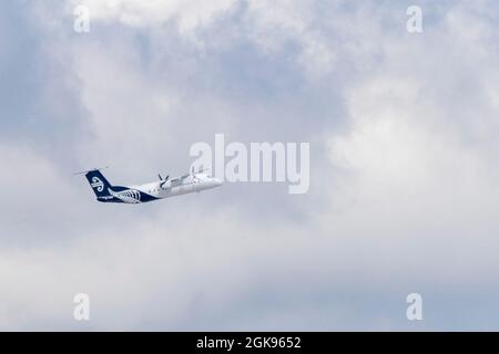 Air New Zealand ZK-NER De Havilland Canada Dash 8-300 Foto Stock