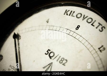 Kilovolt militare inglese d'epoca. Foto Stock