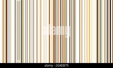 Linee verticali astratte marrone e beige incandescenti, anello senza cuciture. Animazione. Linee lucenti parallele che si spostano dal centro dello schermo al differenziale Foto Stock