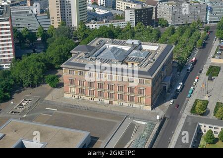 Martin-Gropius-Bau, Niederkirchnerstrasse, Kreuzberg, Friedrichshain-Kreuzberg, Berlino, Germania Foto Stock