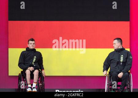 TOKIO (SHIBUYA-KU), GIAPPONE - SETTEMBRE 02: Finale verloren, SCHMIDBERGER, Thomas (GER) (li.) Im Bild) vom Borussia Duesseldorf (Nordrhein Westfalen), Foto Stock