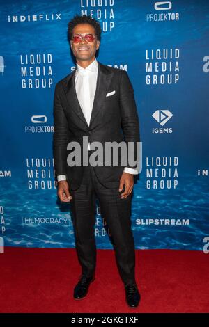 Toronto, Canada. 13 settembre 2021. Eric Benet partecipa al ricevimento Liquid Media Splash party al Toronto International Film Festival.Liquid Media Group è un'azienda di soluzioni aziendali che consente ai creatori indipendenti di IP di confezionare, finanziare, distribuire e monetizzare la loro IP video professionale a livello globale. Credit: SOPA Images Limited/Alamy Live News Foto Stock