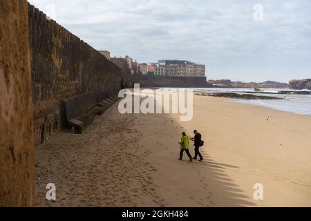 Skala De la Ville, Essaouira, Marocco Foto Stock