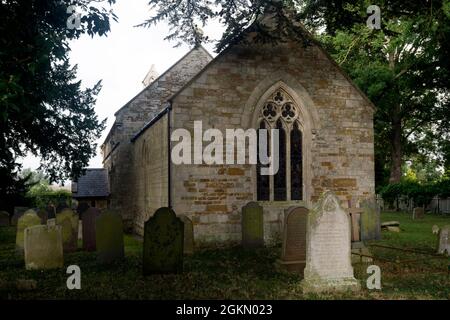 St. Denys Chiesa, Stonton Wyville, Leicestershire, England, Regno Unito Foto Stock