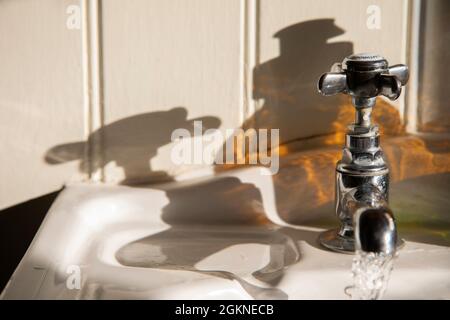 Rubinetto di corsa, Regno Unito Foto Stock