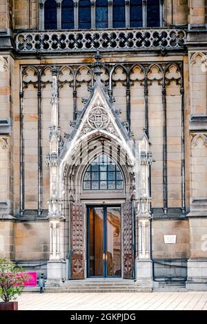 Antica cattedrale di Linz, Austria Foto Stock