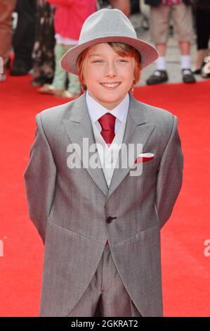 Ross Marron, la prima mondiale di Horrid Henry, BFI Southbank, Londra. Foto Stock