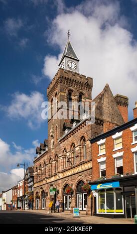 Regno Unito, Inghilterra, Cheshire, Congleton, Lawton Street, Municipio Foto Stock