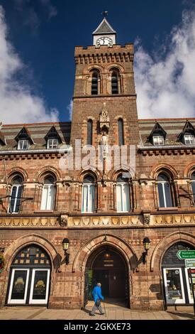 Regno Unito, Inghilterra, Cheshire, Congleton, Lawton Street, Municipio Foto Stock