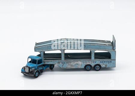 1950s Dinky Supertoys Bedford Pullmore Car Transporter 982 Foto Stock