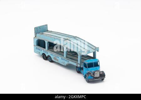 1950s Dinky Supertoys Bedford Pullmore Car Transporter 982 Foto Stock