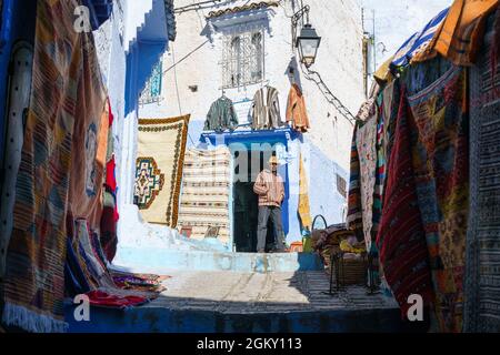 Souvenir in Chefchaouen, Marocco, Africa Foto Stock