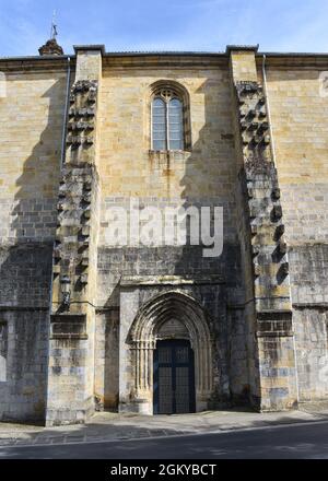 Guernica, Spagna - 11 settembre 2021: 'Iglesia parroquial de Santa Maria' a Guernica (Gernika) Foto Stock