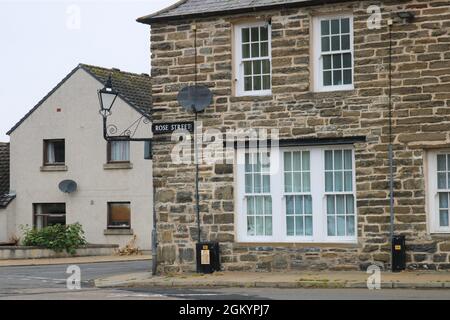 Wick, Scozia - edificio in Rose Street. Foto Stock