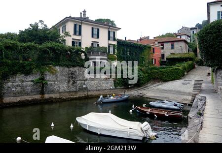 Villa Oleandra di proprietà di George Clooney a Laglio sul Lago di Como, Italia, Provincia di Como Foto Stock