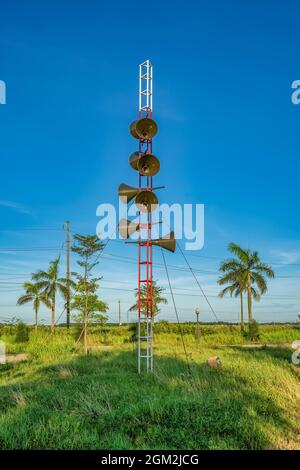 Il famoso sito storico parallelo del 17th durante la guerra del Vietnam, Quang Binh, Vietnam Foto Stock