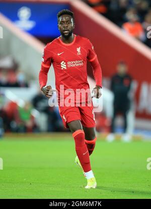 Anfield, Liverpool, Regno Unito. 15 settembre 2021. UEFA Champions League Football, Liverpool contro AC Milan; Divock origi di Liverpool Credit: Action Plus Sports/Alamy Live News Foto Stock