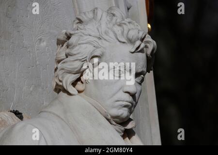 Ludwig van Beethoven-Denkmal, Berlino (nur fuer redaktionelle Verwendung. Keine Werbung. Referenzdatenbank: http://www.360-berlin.de. © Jens Knappe. B Foto Stock