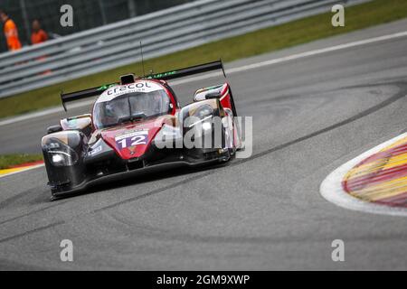 12 Hauser David (lux), Hauser Gary (lux), Cloet Tom (bel), Racing Experience, Duqueine M30 - D08 - Nissan, in azione durante la 2021 4 ore di Spa-Francorchamps, 5° round della 2021 European le Mans Series, dal 17 al 19 settembre 2021 sul circuito di Spa-Francorchamps, a Stavelot, Belgio - Foto Frédéric le Floc?h / DPPI Foto Stock