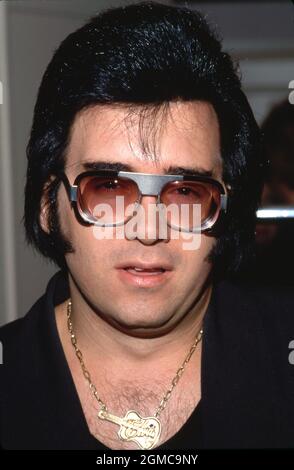 Elvis Aaron Presley jr. Credito degli anni '80 circa: Ralph Dominguez/MediaPunch Foto Stock