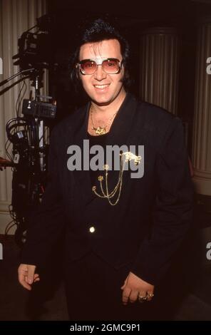 Elvis Aaron Presley jr. Credito degli anni '80 circa: Ralph Dominguez/MediaPunch Foto Stock