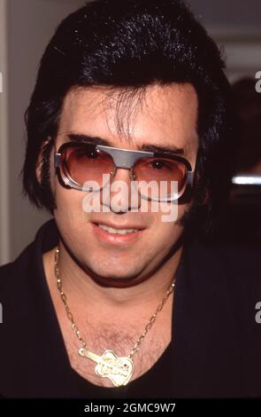 Elvis Aaron Presley jr. Credito degli anni '80 circa: Ralph Dominguez/MediaPunch Foto Stock